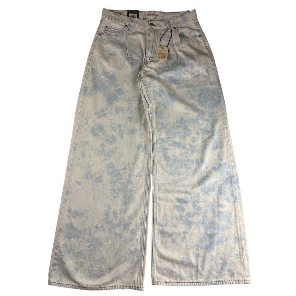 Levi's Premium Baggy Dad Jeans by anthropologie- Light Wash - 29x32